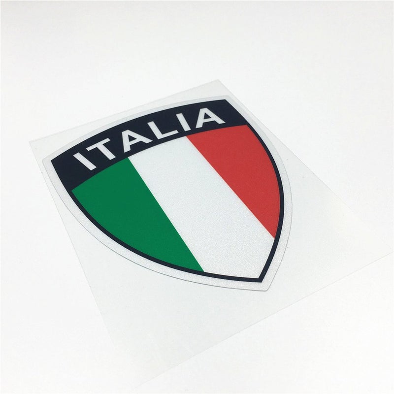 DXYMOO Car Styling Italy Flag Italia Car Sticker Decals Vinyl Tape Reflective for Vespa Piaggio 12x10cm - Image 5